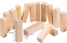 Load image into Gallery viewer, B&Z Pine Wood Carving Blocks Kit-15 & 16 Pcs - Premium Quality Smooth Unfinished Wood Block Whittling Block for Wood Carving Hobby Kit for Adults and Kids