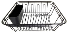 Load image into Gallery viewer, Dish Drainer, Rust Proof Dish Drying Rack, Plate Organizer + Matching Cutlery Box & Optional Dripping Tray