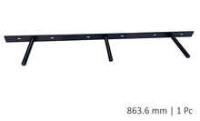 Load image into Gallery viewer, B&Z Heavy Duty Floating Shelf Brackets Long Easy to Fit Concealed Invisible Hidden Plate Bracket | Oak Mantel Timber Scaffold Board Wood Shelf - 5 Sizes & 3 Packs