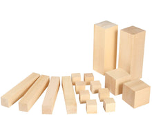 Load image into Gallery viewer, B&Z Pine Wood Carving Blocks Kit-15 & 16 Pcs - Premium Quality Smooth Unfinished Wood Block Whittling Block for Wood Carving Hobby Kit for Adults and Kids