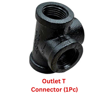 Load image into Gallery viewer, B & Z Industrial Pipe Rustic Steam Punk vintage Plumbing Pipe Shelf Design Bracket Components/Parts/Accessories/Fittings