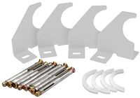 radiator brackets, single arm, column radiator brackets
