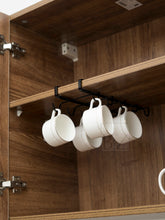 Load image into Gallery viewer, B&Z Shelf Mug Holder, Cabinet Cup Rack, Spider Mug Holder - Chrome Plated Metal | Heavy Duty, Spacious & Multi Functional | 2 Sizes, 2 Colors