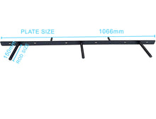 Load image into Gallery viewer, B&Z Invisible Hidden Floating Wall Shelf Brackets Extremely Heavy Duty Long Concealed Invisible Hidden