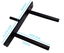 Load image into Gallery viewer, B&Z Invisible Hidden Floating Wall Shelf Brackets Extremely Heavy Duty Long Concealed Invisible Hidden