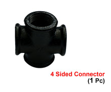 Load image into Gallery viewer, B & Z Industrial Pipe Rustic Steam Punk vintage Plumbing Pipe Shelf Design Bracket Components/Parts/Accessories/Fittings