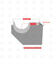 Load image into Gallery viewer, Radiator Brackets - Designer Vertical Column Dual Arm | Available in 4 Sizes & 4 Colour Options