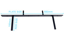 Load image into Gallery viewer, B&Z Invisible Hidden Floating Wall Shelf Brackets Extremely Heavy Duty Long Concealed Invisible Hidden
