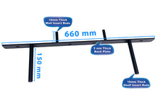 Load image into Gallery viewer, B&Z Invisible Hidden Floating Wall Shelf Brackets Extremely Heavy Duty Long Concealed Invisible Hidden