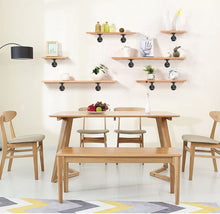 Load image into Gallery viewer, B & Z Industrial Pipe Rustic Steam Punk vintage Plumbing Pipe Shelf Design Bracket Components/Parts/Accessories/Fittings