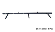Load image into Gallery viewer, B&Z Invisible Hidden Floating Wall Shelf Brackets Extremely Heavy Duty Long Concealed Invisible Hidden