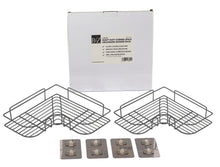 Load image into Gallery viewer, B&Z Corner Shower Rack, Drill Free - Shower Caddy, Corner Shelf, Bath Caddy, Storage Basket, Shower Shelf, Wall Space Organizer, Home Storage Solution, | 2 Pcs - 3 Colors