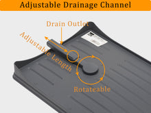 Load image into Gallery viewer, Universal Kitchen Drip Tray – Heavy-Duty Dish Drainer Mat | Fits Most Dish Racks | 3 Colours