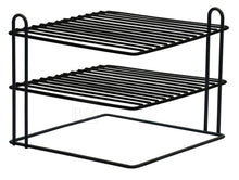 Load image into Gallery viewer, B&Z 3 Tier Cabnet Dish Rack - Corner Dish Organizer - Cabnet Storage Shelf rack - Work Top Kitchen Plate Organizer | Heavy Duty, Multipurpose, Spacious & Rust Free - (25 x 25 x 20.5cm)