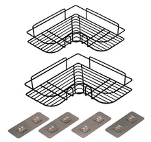 Load image into Gallery viewer, B&Z Corner Shower Rack, Drill Free - Shower Caddy, Corner Shelf, Bath Caddy, Storage Basket, Shower Shelf, Wall Space Organizer, Home Storage Solution, | 2 Pcs - 3 Colors