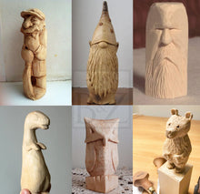 Load image into Gallery viewer, B&Z Pine Wood Carving Blocks Kit-15 & 16 Pcs - Premium Quality Smooth Unfinished Wood Block Whittling Block for Wood Carving Hobby Kit for Adults and Kids