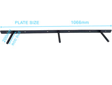 Load image into Gallery viewer, B&Z Heavy Duty Floating Shelf Brackets Long Easy to Fit Concealed Invisible Hidden Plate Bracket | Oak Mantel Timber Scaffold Board Wood Shelf - 5 Sizes & 3 Packs