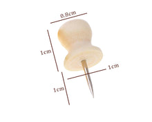 Load image into Gallery viewer, B&Z Self Adhesive Sticky Cork board Hexagon Tiles Mini Wall Bulletin Boards Pin Message Notice Board Wooden Push Pin Board | 2 THICKNESS - 2 SIZES - 5 PACKS