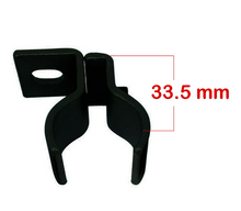 Load image into Gallery viewer, B&Z | HEAVY DUTY UNIVERSAL VERTICAL DESIGNER FLIPABLE & CONVERTABLE RADIATOR WALL MOUNT BRACKETS WITH FREE FIXING KIT AVAILABLE IN 2 SIZES & 2 COLORS