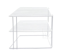 Load image into Gallery viewer, B&Z Cabnet Storage Shelf rack - 3 Tier Cabnet Dish Rack - Corner Dish Organizer - Work Top Kitchen Plate Organizer | Heavy Duty, Multipurpose, Spacious & Rust Free - (25 x 25 x 19.5cm)