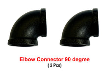 Load image into Gallery viewer, B & Z Industrial Pipe Rustic Steam Punk vintage Plumbing Pipe Shelf Design Bracket Components/Parts/Accessories/Fittings