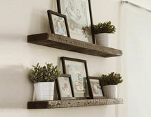 Load image into Gallery viewer, B&Z | Heavy Duty Long Concealed Invisible /Hidden/Floating Shelf Support Cross Brackets For Fixing Oak Timber Mantel Timber Scaffold Board Shelf Support Brackets- Pair