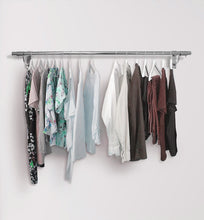 Load image into Gallery viewer, B&Z | Heavy Duty Clothes Rail Brackets for Heavy Duty Wall Mounted - Home Garments & Boutique Display Rails With Brackets | Available in 6 & 8 Foots