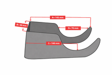 Load image into Gallery viewer, Traditional Column Radiator Brackets - 4 Pcs | 2 Colors Options
