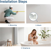 Load image into Gallery viewer, Radiator Brackets - Designer Vertical Column Dual Arm | Available in 4 Sizes &amp; 4 Colour Options
