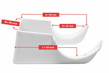 Load image into Gallery viewer, Traditional Column Radiator Brackets (WHITE) - 4 Pcs
