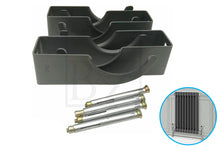 Load image into Gallery viewer, B &amp; Z Traditional Column Radiator Brackets (ANTHRACITE) - 4 Pcs
