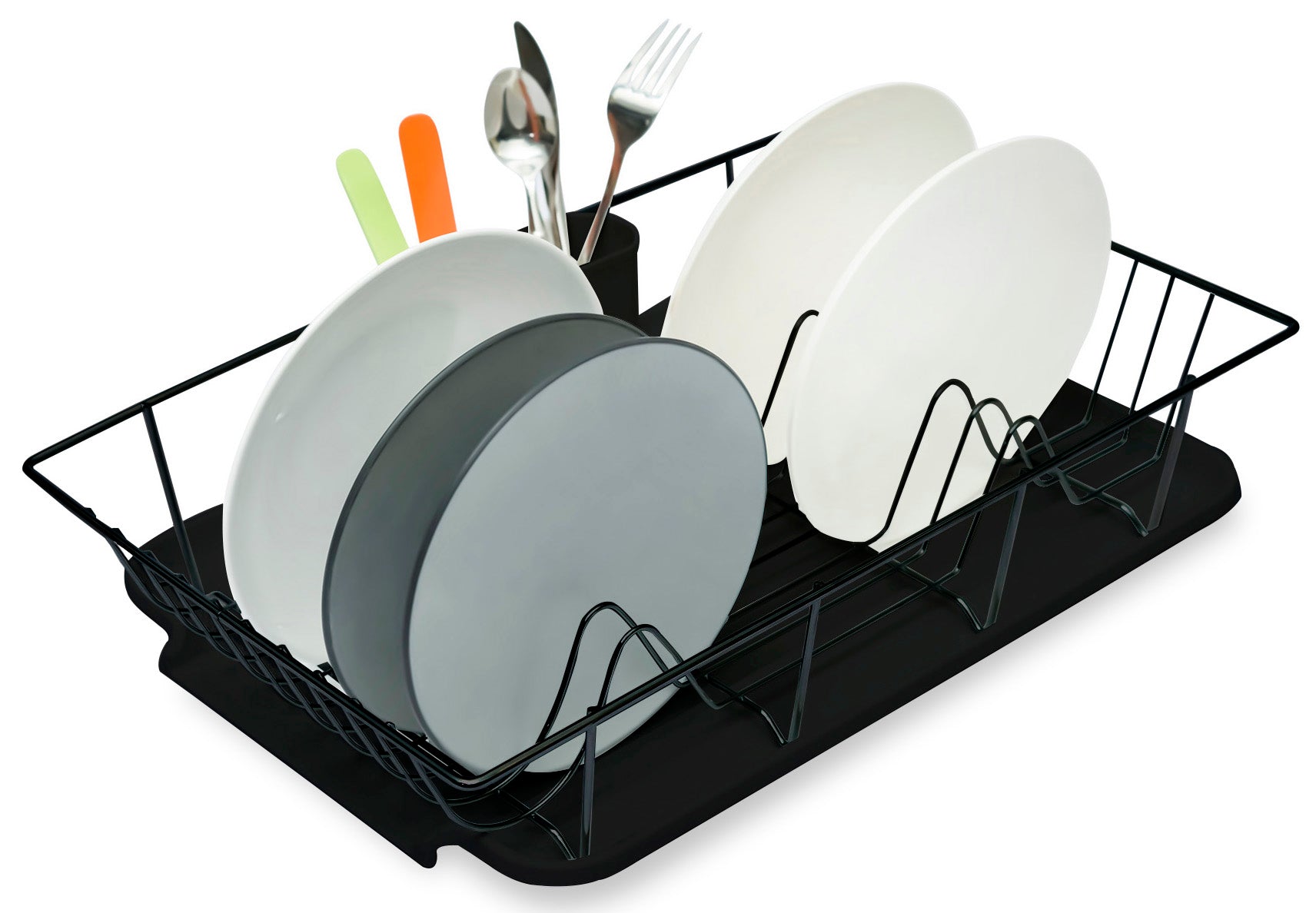 B&Z Kitchen Dish Drainer Rack Over the Sink Dish Rack Plates
