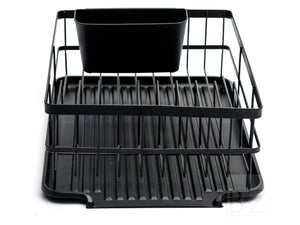 B&Z Large Dish Drainer Rack With Cutlery Box & Drip Tray Plate Rack Kitchen  Sink