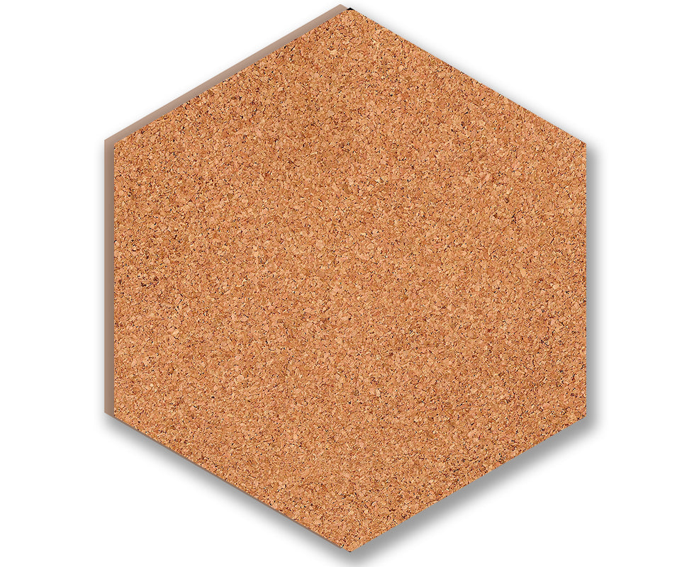  Nicoline PB-SA/W Self Adhesive Cork Pin Board Tiles